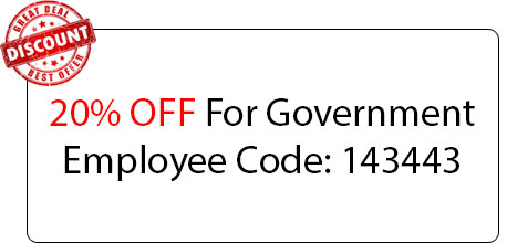 Government Employee Coupon - Locksmith at Naperville, IL - Naperville Illinois Locksmith